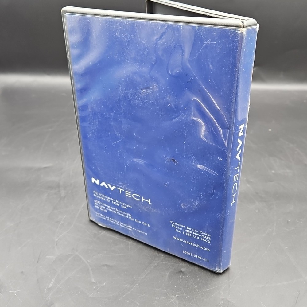 Land Rover Nav Tech Map Data CD 6 New England & Mid Atlantic 2003-2