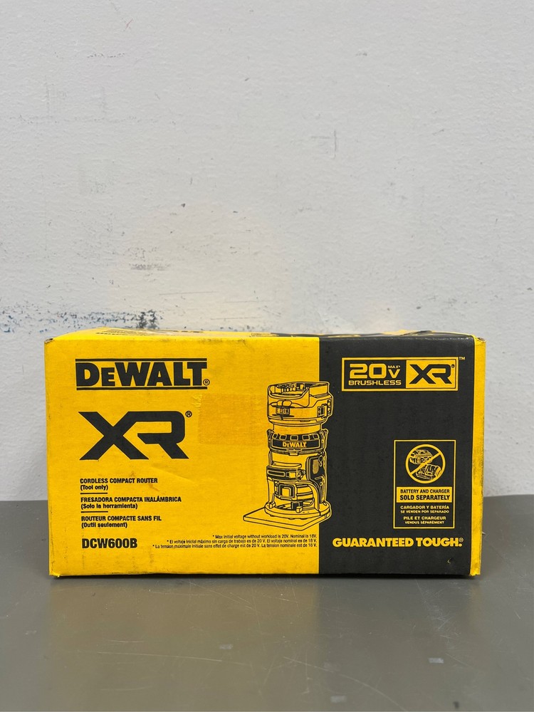 DeWalt 20V MAX XR Cordless Compact Router Tool Only 1