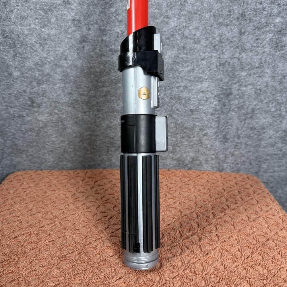 Star Wars Darth Vader Lightsaber Toy Red Extendable Electronic