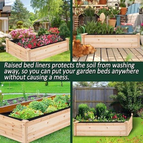 Garden Bed Liner () 4ft x 2ft x 1ft 1PCS