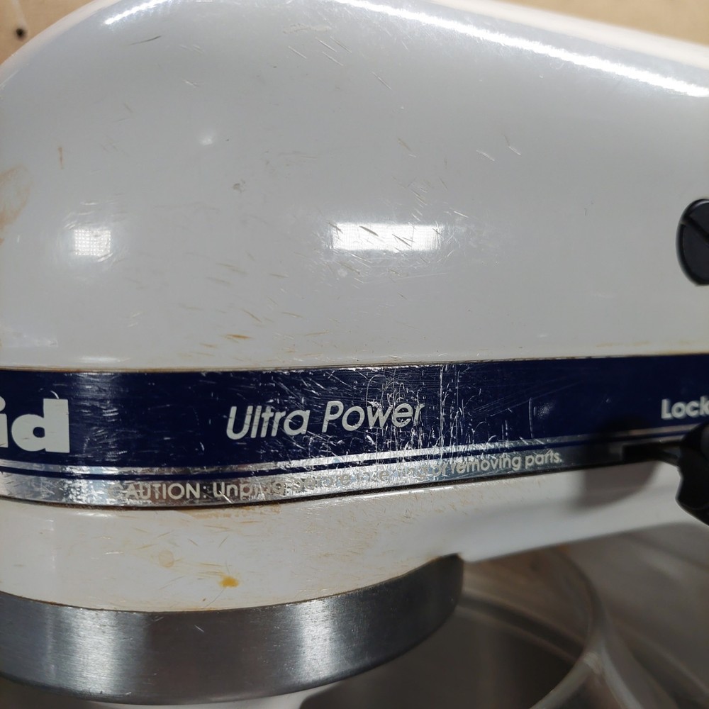KitchenAid Ultra Power Stand Mixer White Bundle KSM90 Tested
