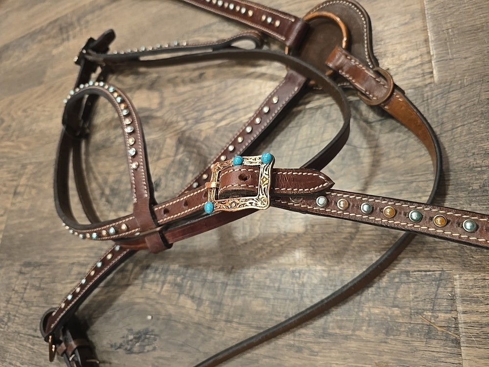 western headstall breastcollar set