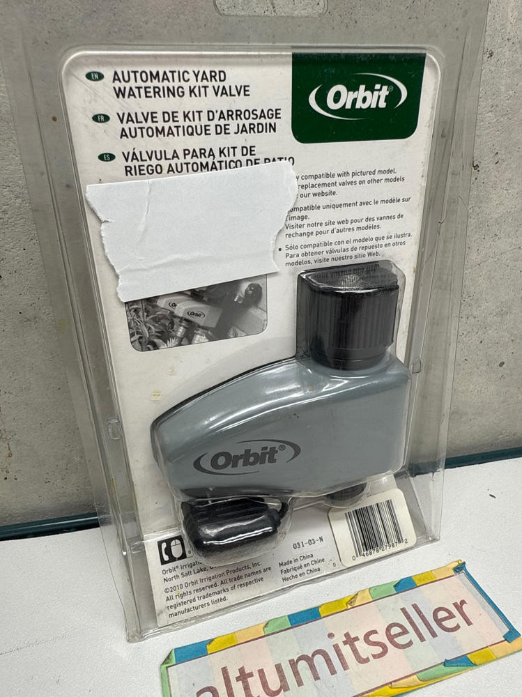 Orbit Automatic Yard Watering Kit Valve Timer NEW SEALED Model 27987