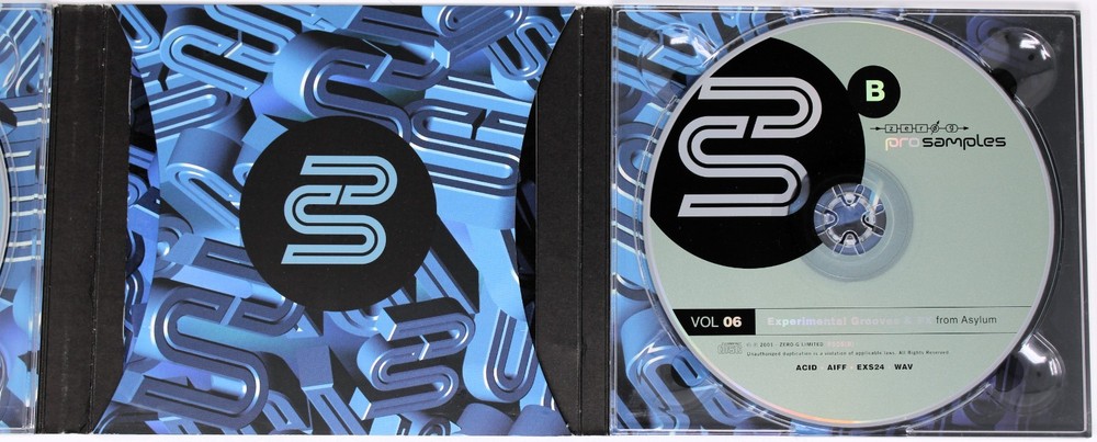 Zero-G Pro Samples 06 Experimental Grooves Sample/Sound Library/Sampling 2 CD