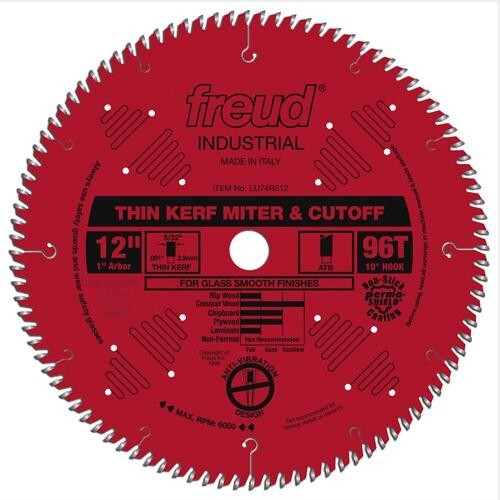 Freud 12" X 1" X  96T ATB