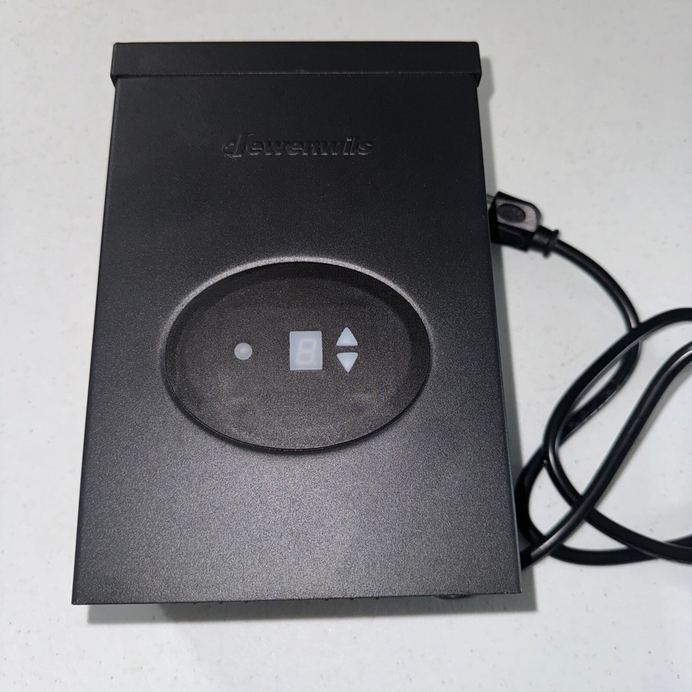 DEWENWILS 200WLow Voltage Landscape Transformer, W/ Timer and Photocell Sensor