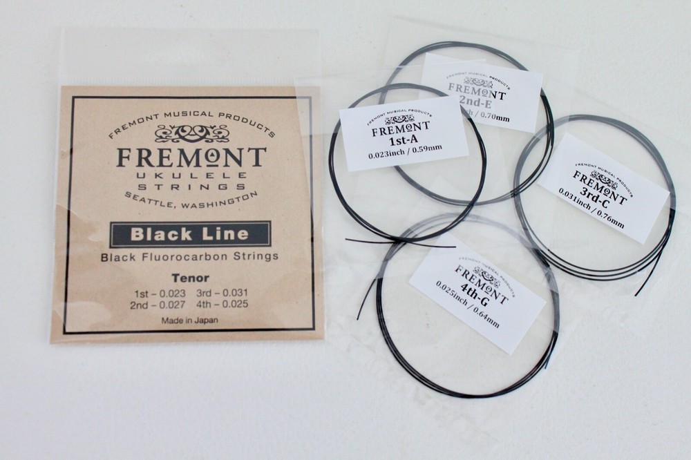 Fremont Blackline Fluorocarbon Ukulele Strings Tenor Set