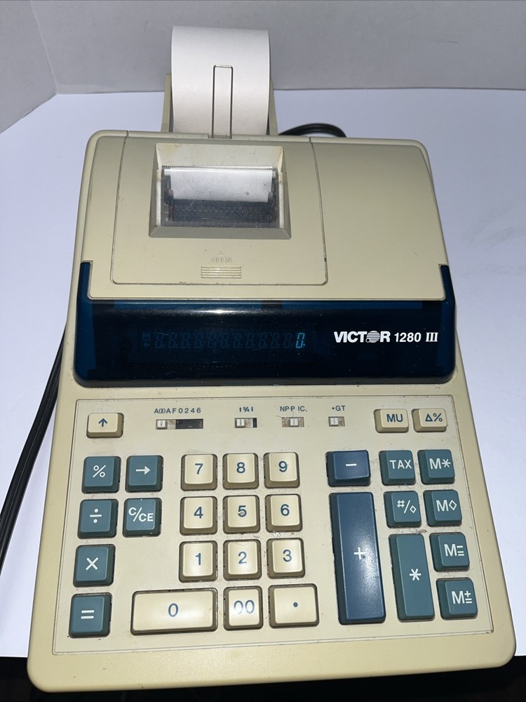 Victor 1280 III Adding Machine Tested Works