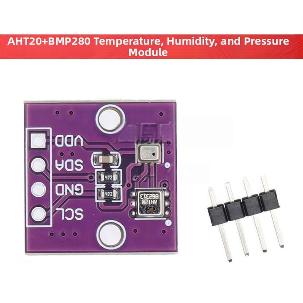 Stable I2C Communication Sensor AHT20+BMP280 for Multi-Device Bus Setup