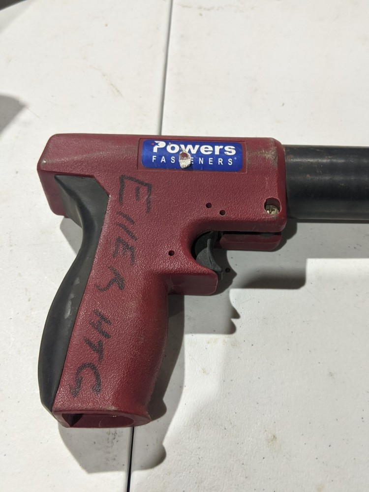 Powers P2201 Single Shot Powder Actuated Fastening Tool, Tool only