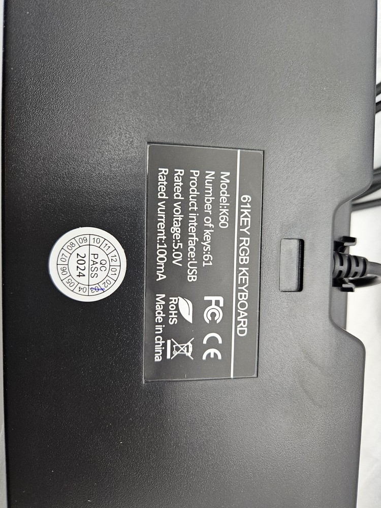 DGG 60% Gaming Keyboard and Mouse Combo, Small Keyboard and Mouse Set