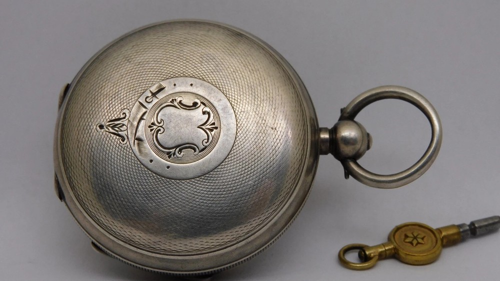 Working Silver Pocket Watch Silver Pocket Watch Working CMA1
