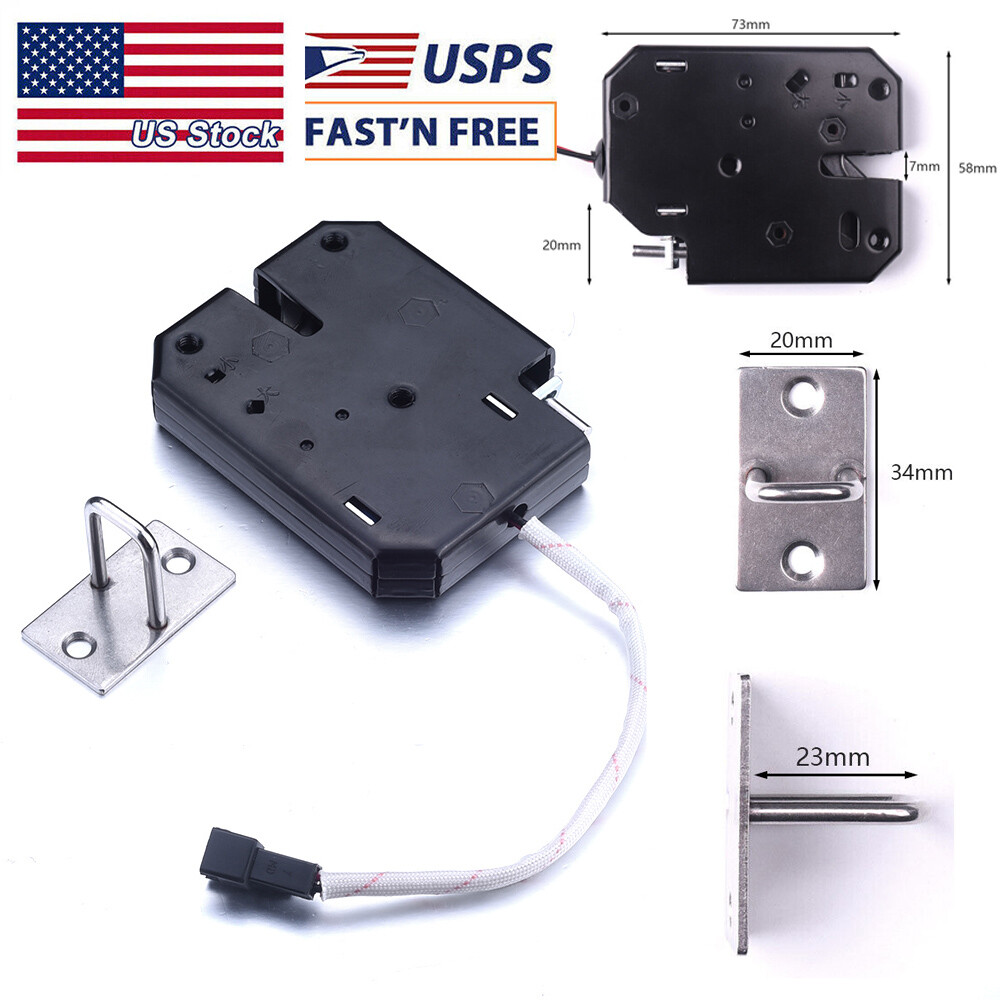 DC 12V Electromagnetic Electric Control Security Vending Machine Express Cabinet