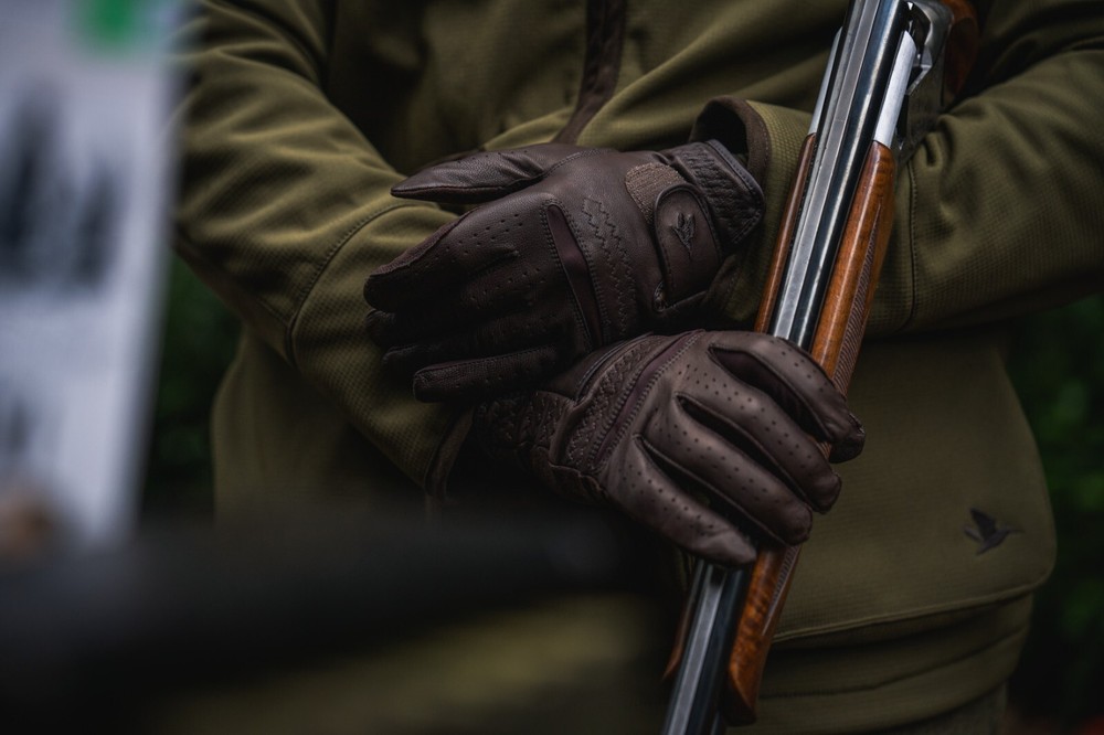 SEELAND Shooting Gloves AIM - 100% Leather