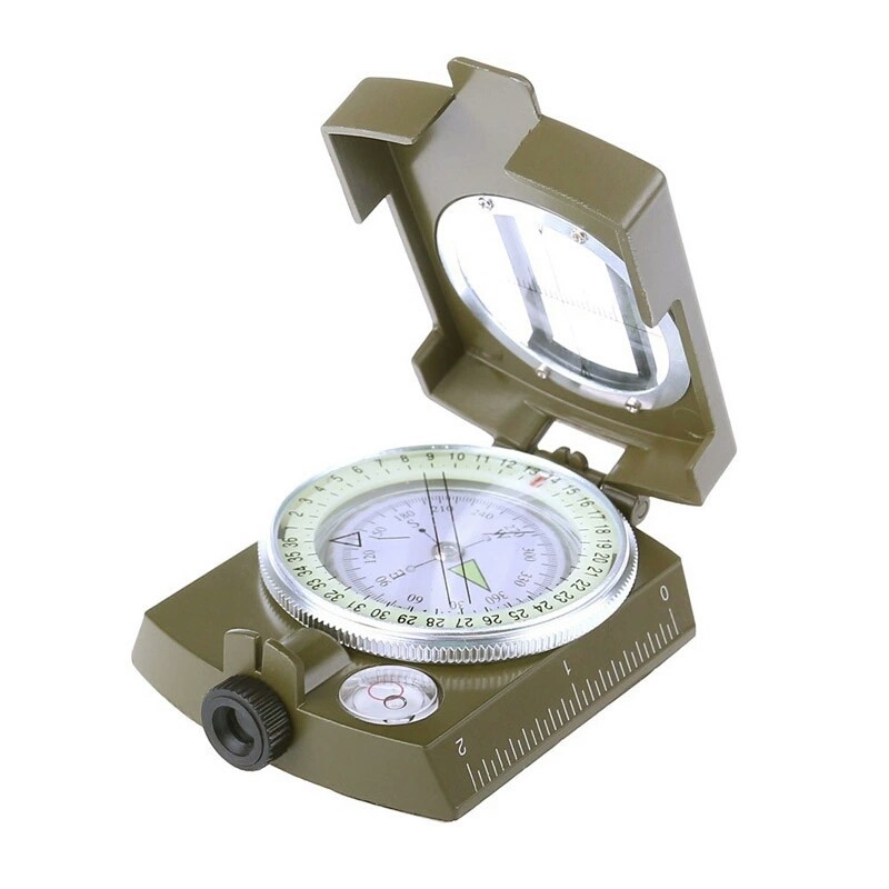 Professional Compass Pocket Military Army Outdoor Hiking Camping Survival BOB