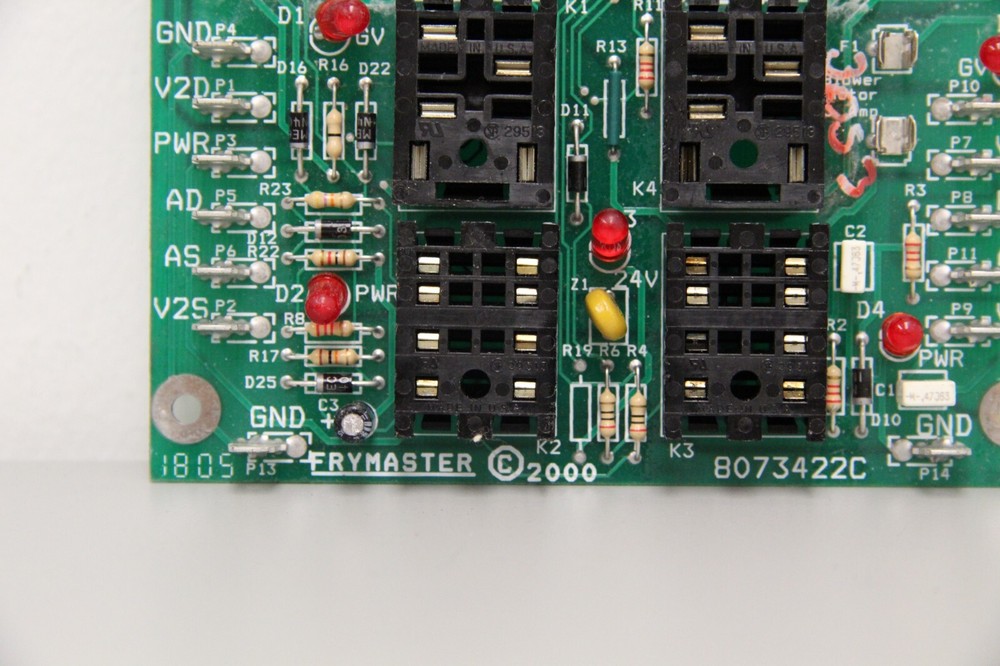 Frymaster Deep Fryer 2000 Gas Control Board 8073422C