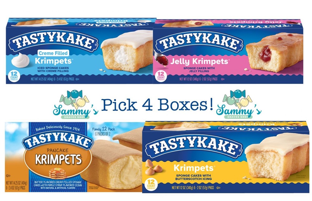 Tastykake Assorted Krimpets Pick Your Own 4!