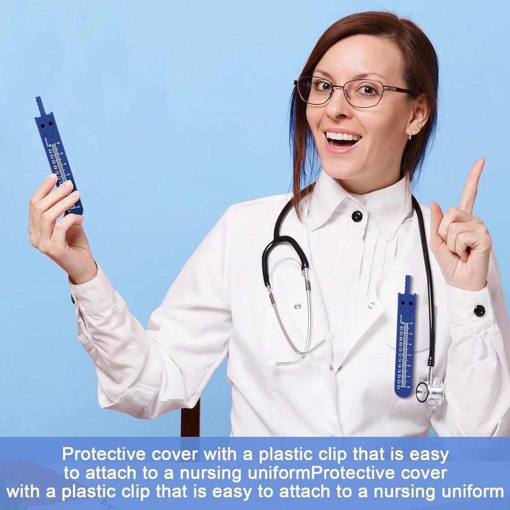 EKG Caliper ECG Calipers Measuring Tool with Ruler Electrocardiogram Drafting...