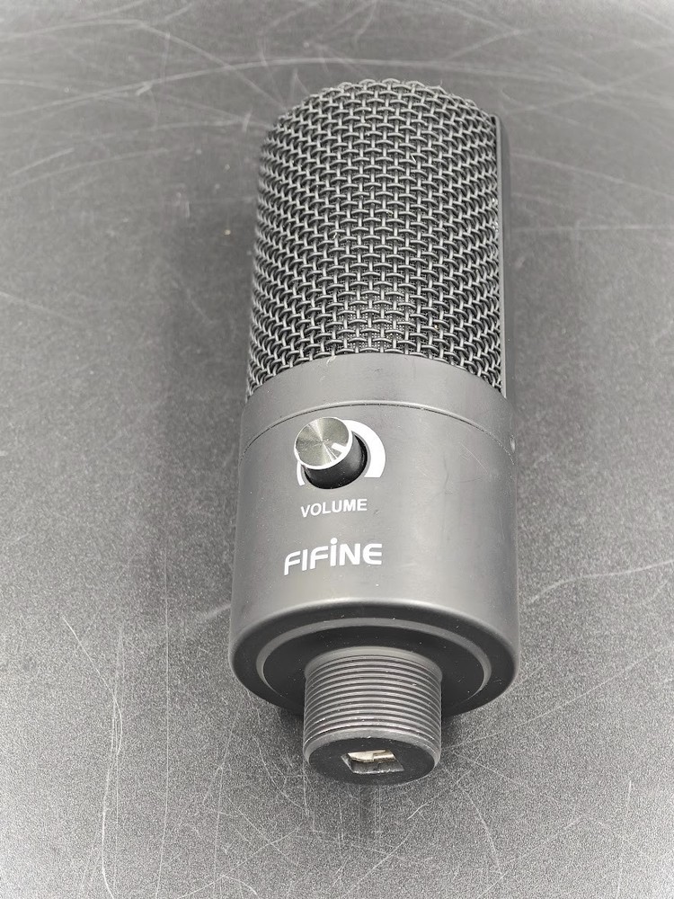 Fifine Microphone Black Used Working