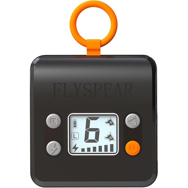 Wireless Pet Barrier Transmitter Adjustable Range Rechargeable Training Device