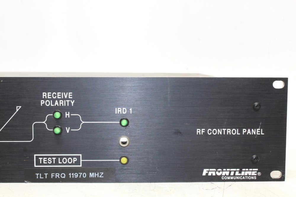 FRONTLINE COMMUNICATIONS RF CONTROL PANEL TLT FRQ 11970 MHZ