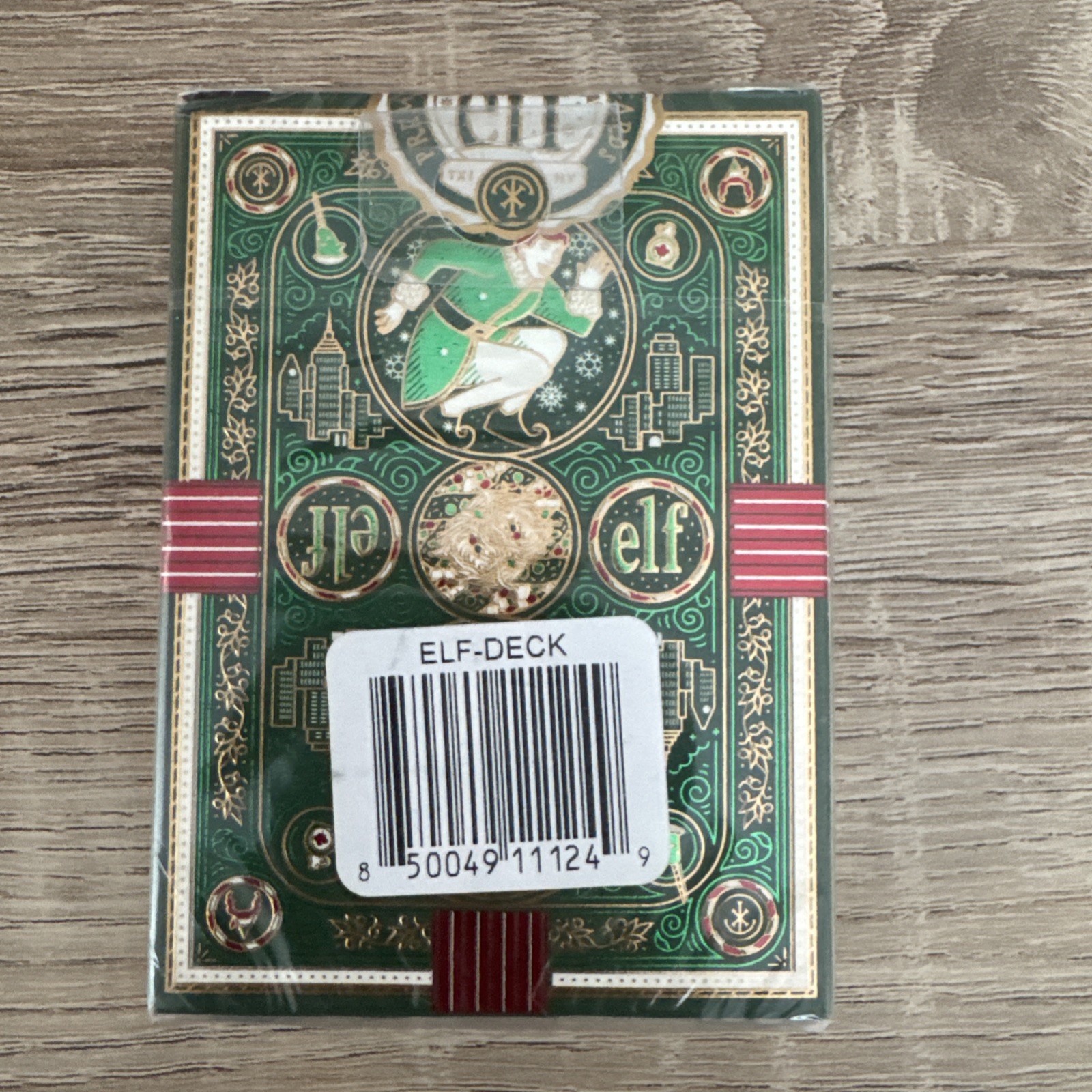 Elf Movie Premium Playing Cards Poker Size Theory11 NEW