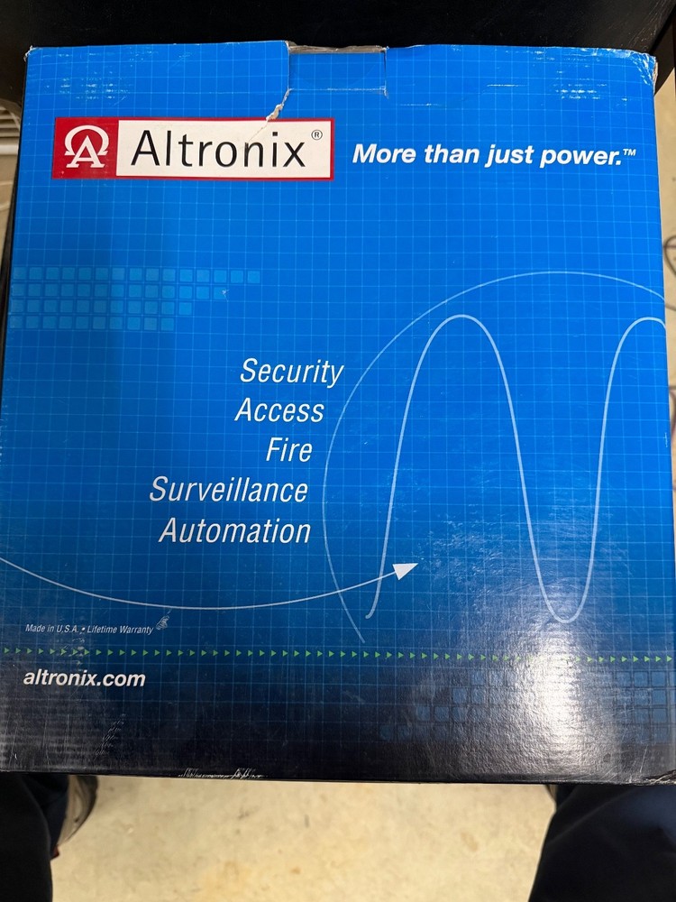 Altronix Al400ulm Doesn't include power supply