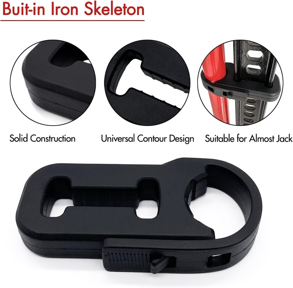 Universal Jack Handle Keeper for Secure, Durable Travel