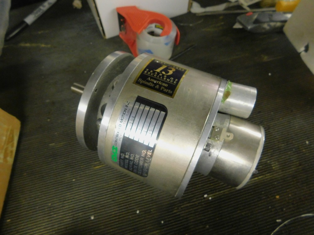 Controlled Motion Inc. 451-104 Air Cooled Servo Motor