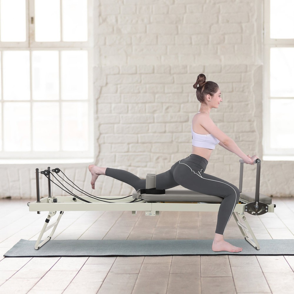 Foldable Pilates Performer Machine Floor-Mounted Multifunctional Pilates Table