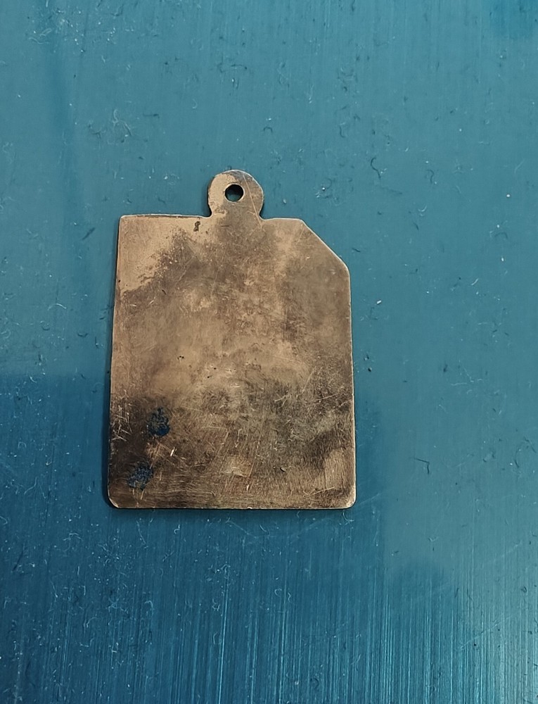 Russian silver 84 enamel pendant НАПАМЯТЬ