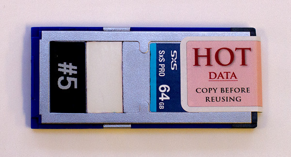 Memory Card Labels - HOT DATA! Prevent accidental erasure! SD, CF, RED MAG, etc.