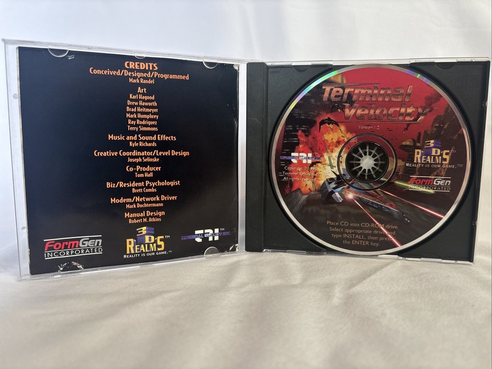 Terminal Velocity (PC) CD-ROM by 3D Realms