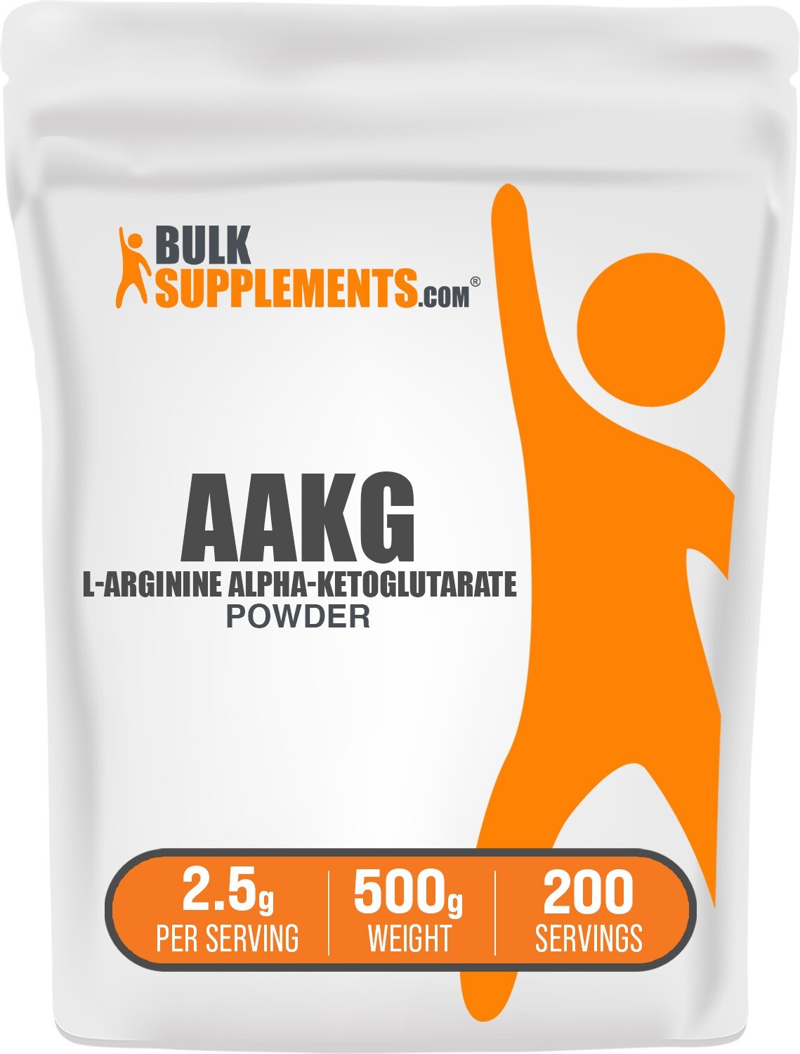BulkSupplements AAKG (L-Arginine Alpha-Ketoglutarate) Powder - 2.5g per Serving