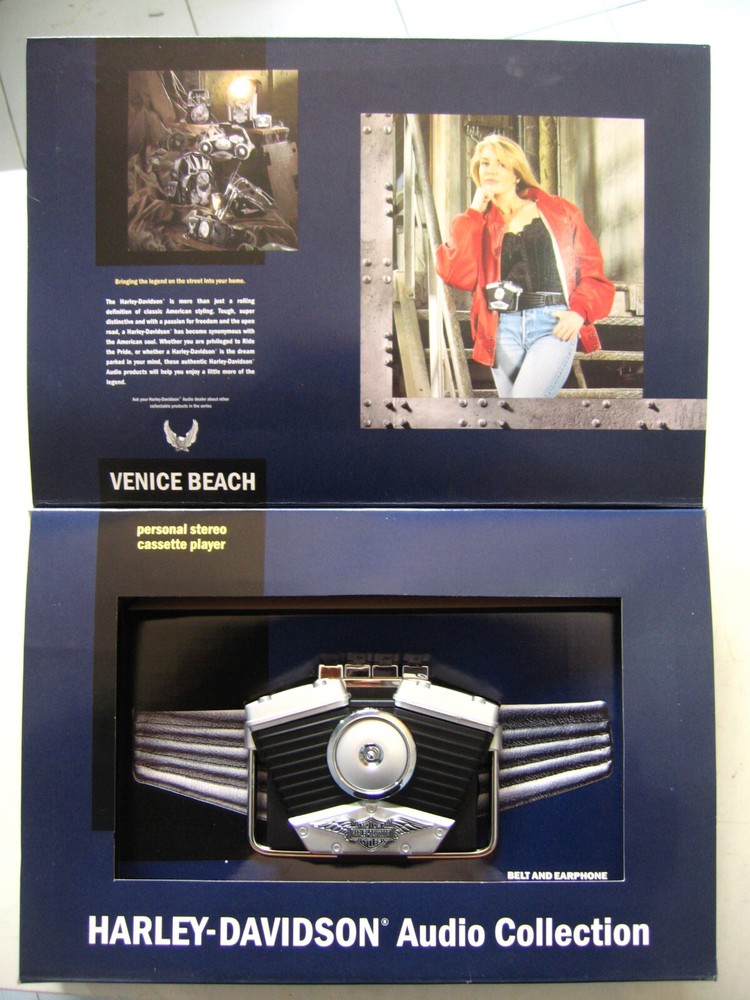 Harley Davidson Venice Beach Audio Collection Personal Cassette Player