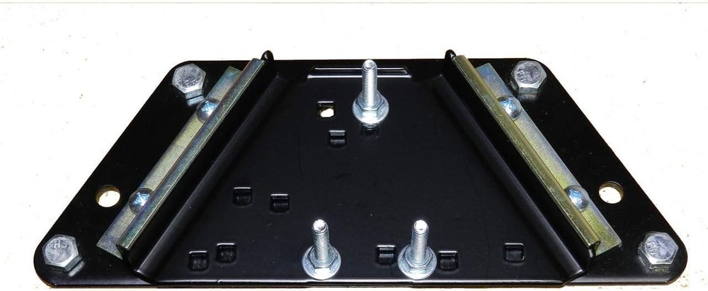 Versatile Black Bench Plate Kit with Base Blocks for Reloading Convenience