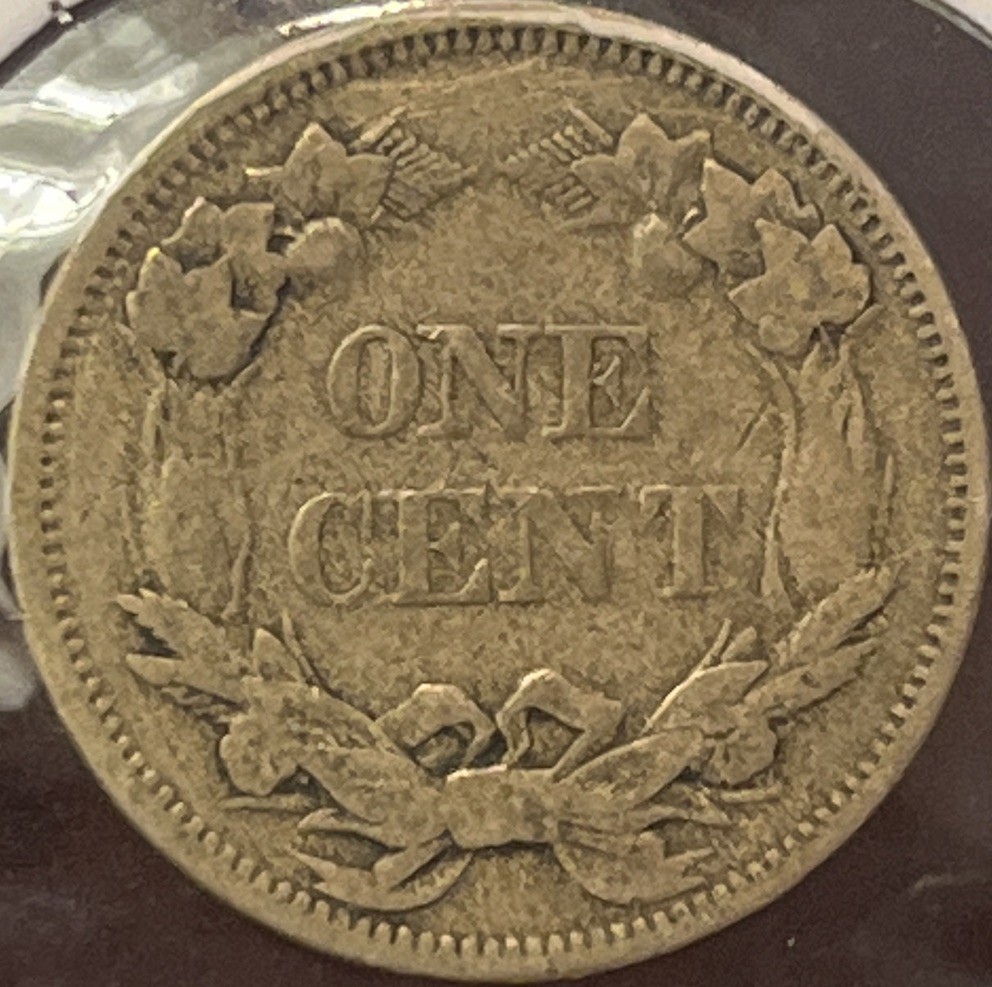1858 Flying Eagle Cent VF