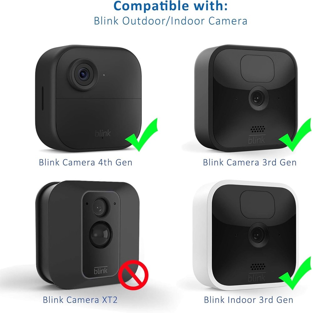 5 Pack All New Blink Outdoor & Indoor Wireless Home Security Camera System Mount