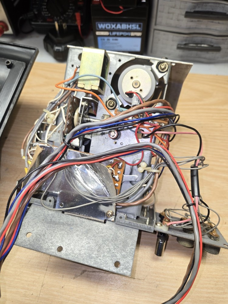 Morse Recording 8-TRACK Stereo Top Mount From Console. Project.
