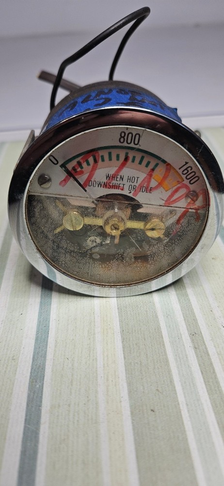 Vintage Alnor Thermometer Pyrometer Gauge 1600F