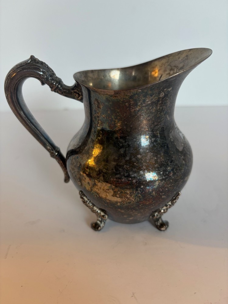 Rogers Eagle Star Model Vintage Silver-Plated Water Pitcher