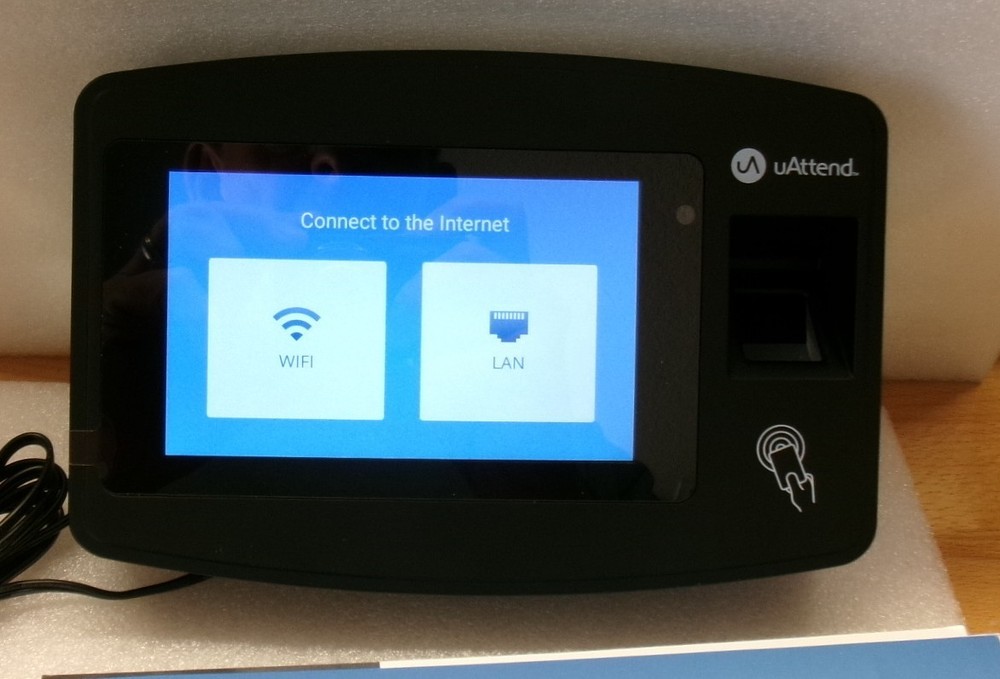 uAttend Cloud Connected Biometric Attendance System | JR2000 | Open Box