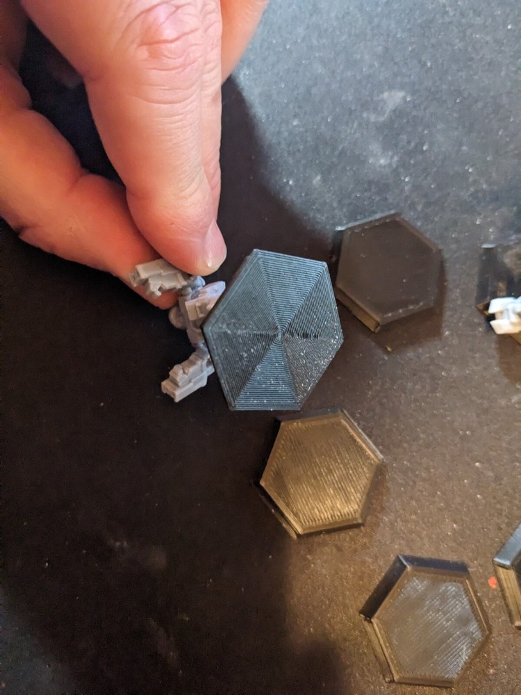 Battletech Tabletop Hex Bases x20
