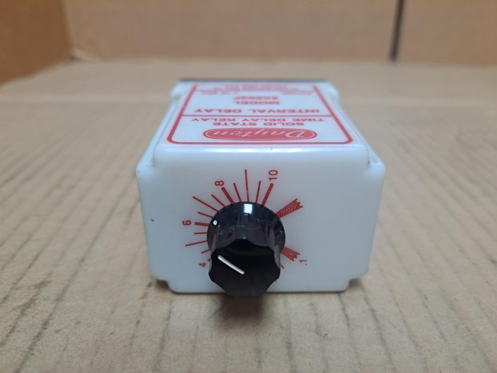 Dayton Solid State Time Delay Relay Model No. 6X603F