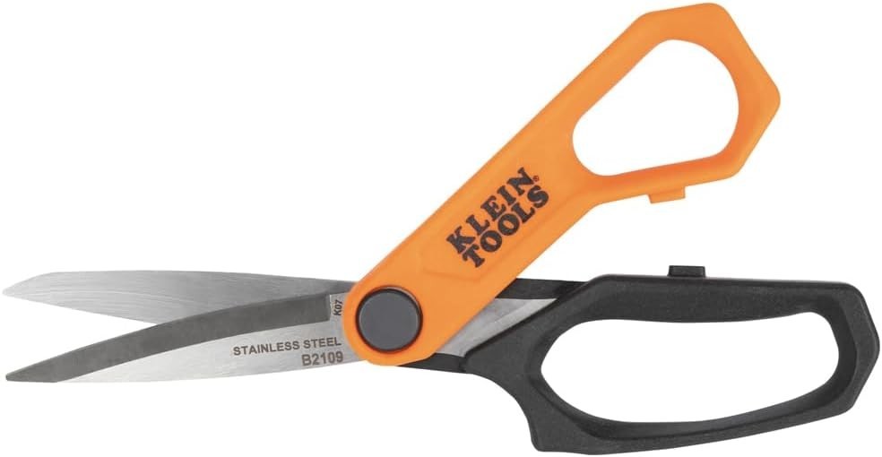 B2109 Heavy Duty Scissors, Multipurpose Utility Shears for Cutting Fabric, Ca...
