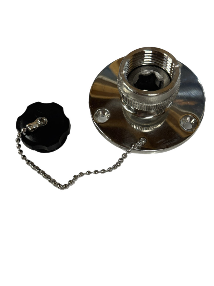 WHITECAP Washdown Inlet P-2455SS