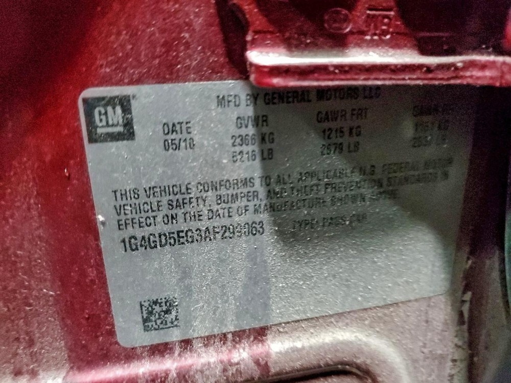 Used Blind Spot Detection System Warning Control Module fits: 2010 Buick Lacross
