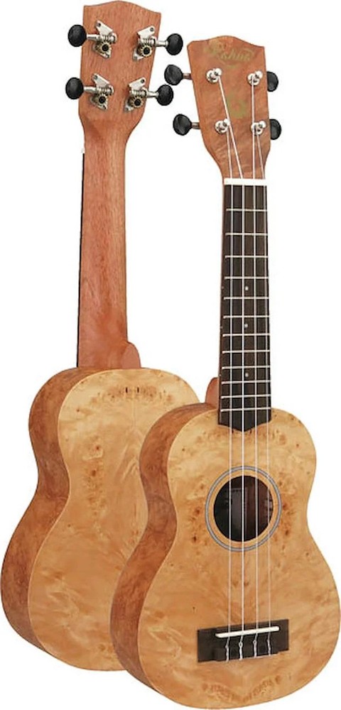 21" Soprano Burl Maple Ukulele