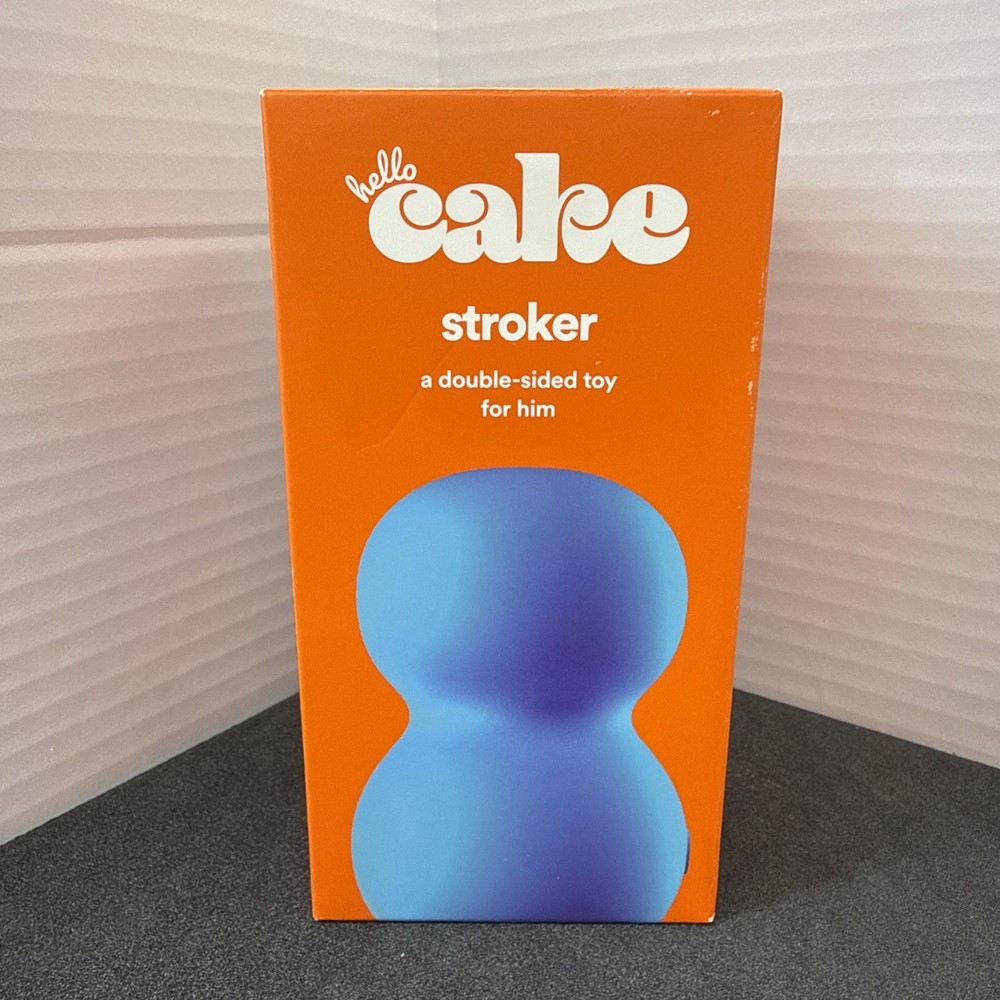 Hello Cake Stroker - Doubled-Sided Toy For Him! NEW! Sealed Box!