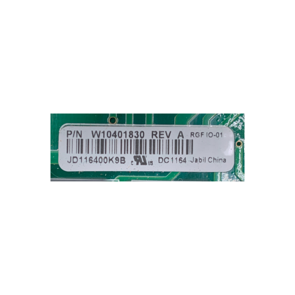 Whirlpool Refrigerator Control Board - Part Number W10401830